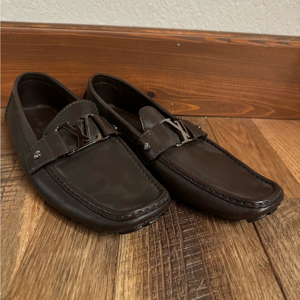 Men’s Louis Vuitton driver loafers - brown NEW